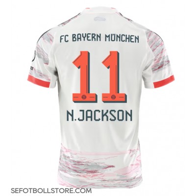 Bayern Munich Nicolas Jackson #11 Replika Bortatröja 2025-26 Kortärmad Bayern Munich Nicolas Jackson #11 Replika Bortatröja 2025-26 Kortärmad